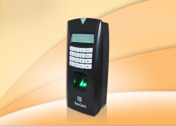 Cheap Biometric Fingerprint Device F08 Fingerprint Access Control System , Scheduled Bell for sale