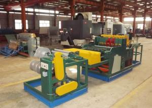Custom Brick Force Wire Mesh Making Machine , Black Wire Wire Net Making Machine 