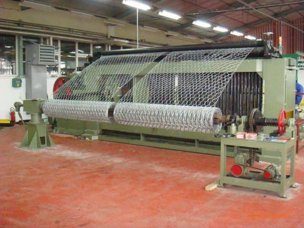 Cheap Safe Automatic Gabion Mesh Machine / Production Line For Hole size 80 * 100mm for sale