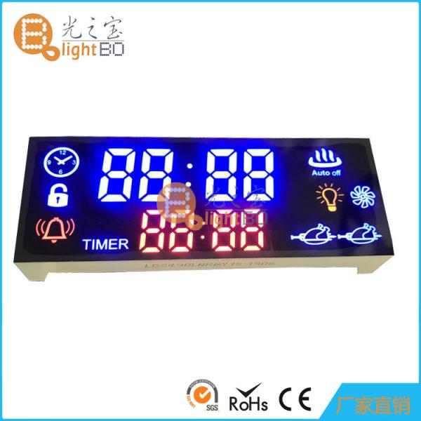 Cheap Multicolor 8 Digit 7segment LED Display  Custom Led Display For Gas Cooker for sale