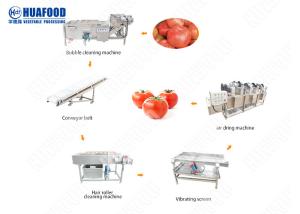 China Fruit And Vegetable Processing Machinery Vegetable Processing Unit Tomato Processing Equipment on sale
