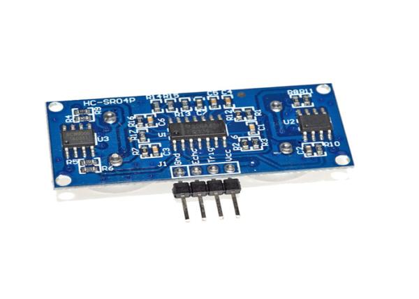 Sr04P Distance Arduino Sensor Module Ultrasonic Voltage Regulator With Blue