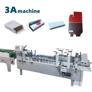 Best Speed Small Size Box Folder Gluer Box Making Machine with and 30bag/min Capacity wholesale
