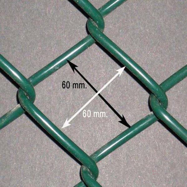Cheap PVC Coated Chain Link Fence Building Walls Hot Dipped Galvanized Diamond Enclosure Cyclone Wire Mesh for sale