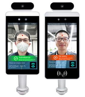 Cheap SIBO Android Terminal With Facial Recognition & Body Temperature Testing For Pass Management for sale