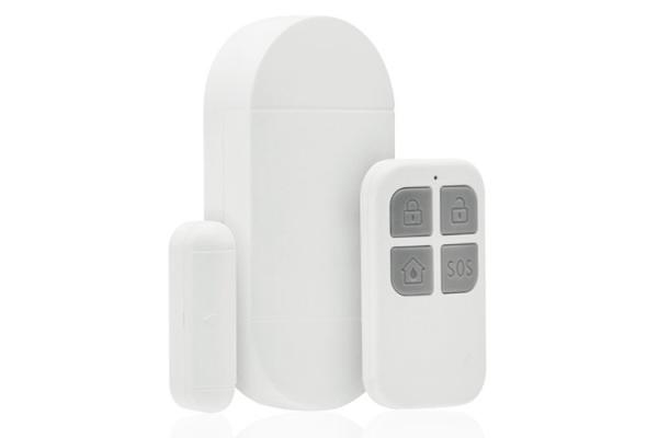 Cheap Door Window Alarm Sensor Security Alarms 433.92MHz With Sos Panic Button for sale