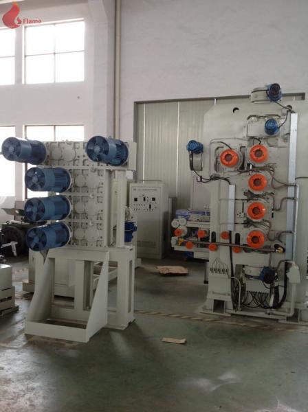Cheap φ410×1200mm roller “Γ” type Five Rollers Rigid PVC Calender Machine With High tenacity for sale