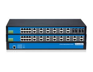 24-port 100M Layer 2 Unmanaged Industrial Ethernet Switch