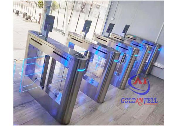 Cheap Customizable Face Recognition Swing Turnstile for Pedestrian Access Control for sale