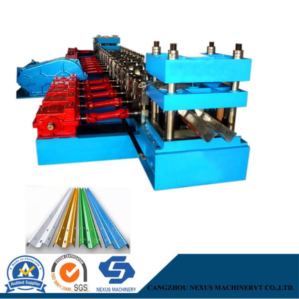 Cheap                  Highway Safety Road Crash Barrier Roll Forming Machine              for sale
