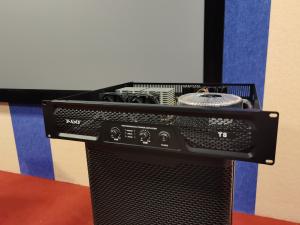 T8 Professional Power Amplifier with 2 X 800W and Class A for Audiophile Sound