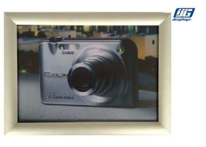 China Desktop Photo Frame Aluminum Frame Snap Open Single Sided Display on sale