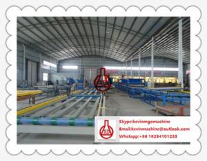 China MGO Wall Panel Making Machine , Industrial Full Automatic Sandwich Panel Machinery on sale