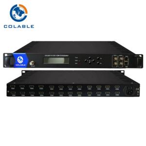 Colable DVB T Encoder Modulator COL5011H 12 Channel HDMI To COFDM Encodulator