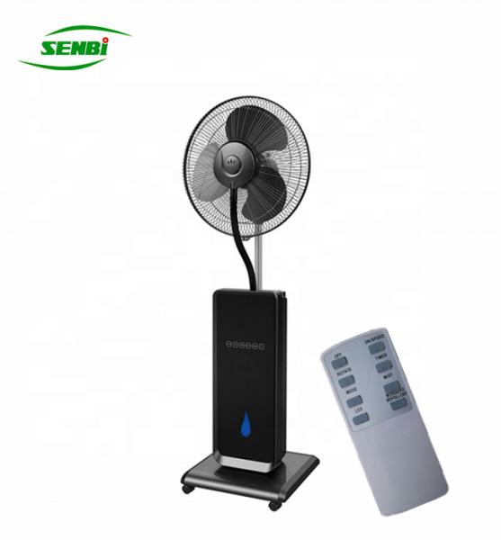 Cheap 16 Inch Stand Touch Screen Water Mist Fan With Remote Control For Home for sale