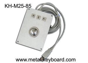 Rugged Kiosk Pointing Device with 25MM Metal Laser Trackball Mouse for industrial