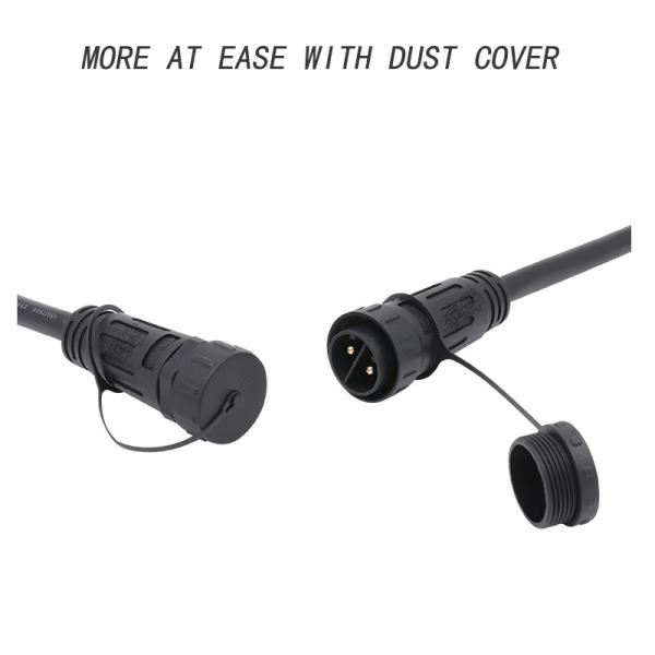 Injection Molding M15 Waterproof Flood Light Cable