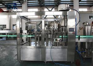 China Full Automatic Carbonated Drink Filler Equipment PET Bottle Screw Capping on sale