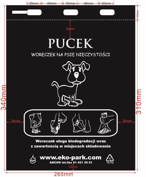 Biodegradable Dog Cat Pet Poop, Waste Pick-Up Bags, Biodegradable Garbage Bag
