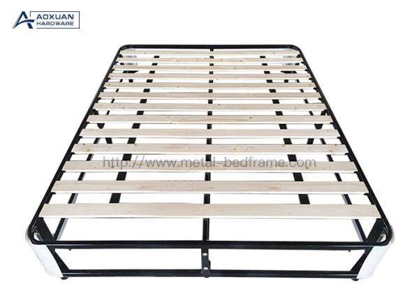 Cheap Fabric Cover Bed Box Frame , King Bed Frame Box for sale