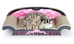 Horizontal Cardboard Scratch Pad Minimize Carbon Footprint With Catnip Inside