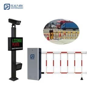 Smart Parking Controller  With LED Screen 5mp Camera For License Plate Access System