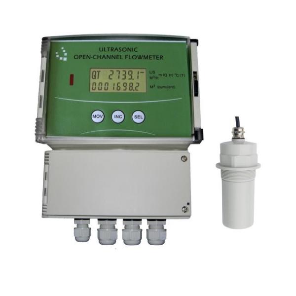 Cheap PTFE Open Channel Ultrasonic Steam Flow Meter Measurement Instruments for sale