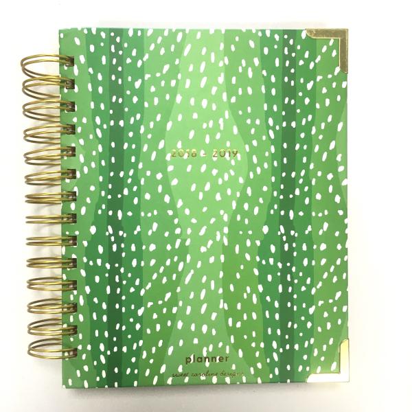 Cheap Black Spiral Paper Notebook 180pages A4 A5 Weekly Daily Planner Organizer Printing Hardcover for sale