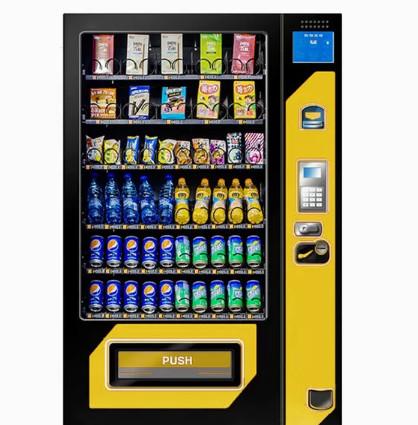 Cheap 24 Hours Self Service Store Vending Machine Orange Juice With Card Reader for sale