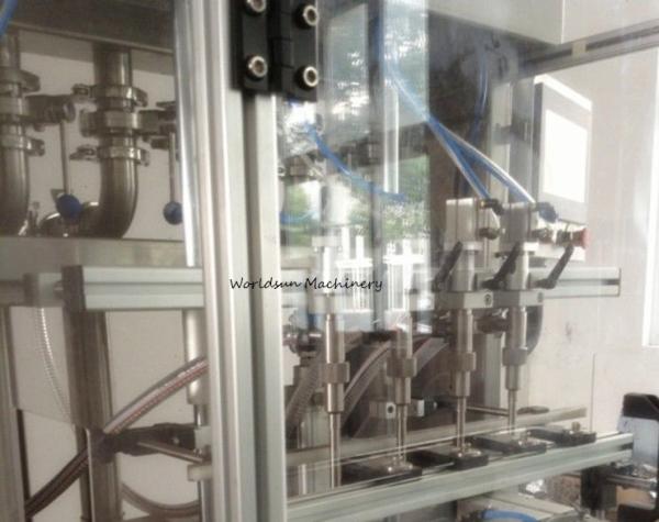 Cheap 16 Heads 2500ml 3000bph Linear Chili Sauce Bottle Filling Machine for sale