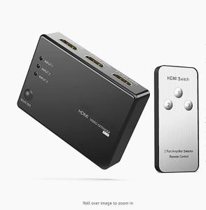 China Gold Plated Female 60Hz 18Gbps Audio Video HDMI Switch on sale