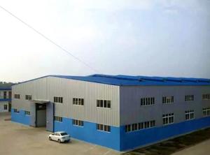 China Light Steel Frame Structures Buildings Low Cost Warehouse Construction on sale