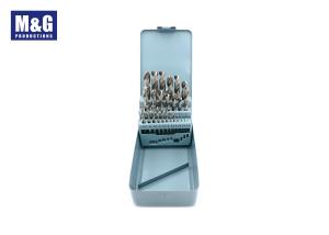 China Drill Bits Set High Strength DIN338 25PCs Drill Bit Sets on sale