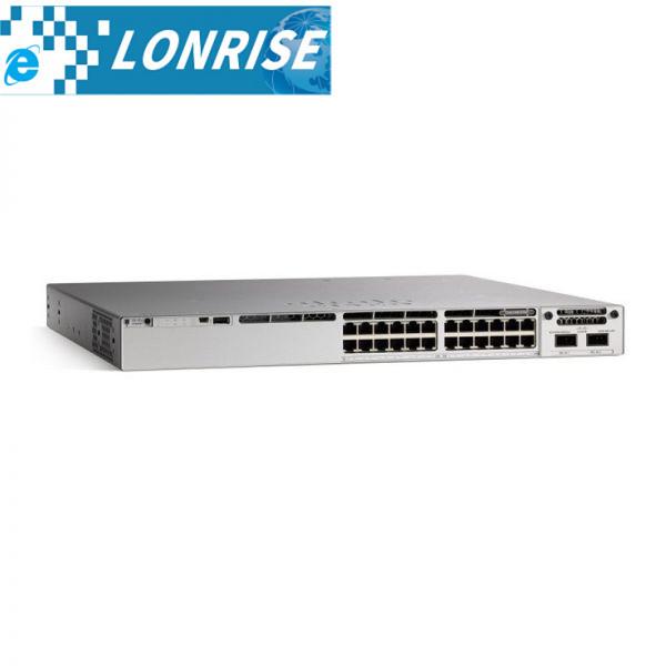 Cheap Cisco C9300 24T E 64 Ethernet Network Switch Gbit Network Switches With 180w Dc Power Module for sale