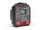 Electrical US Plug Plug Socket Tester Compact Size With LCD Voltage Display