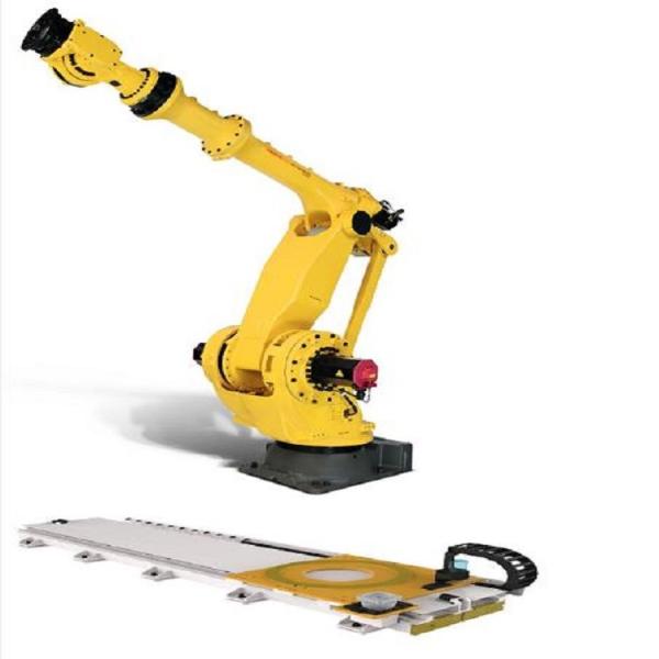 Cheap Industrial Fanuc Robot Arm Pick And Place M-900iB-280  With GBS Robot Rail for sale