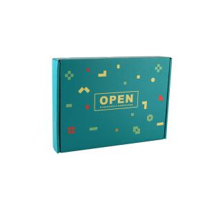 Glossy Art Paper Custom Clothing Packaging Boxes Hot Foil Stamping Lid And Bottom