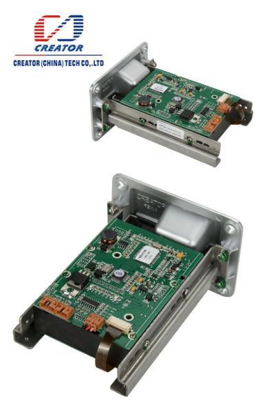Cheap Manual Insertion Dip Card Reader With Card Latch Function , IC Smart Card Reader for sale