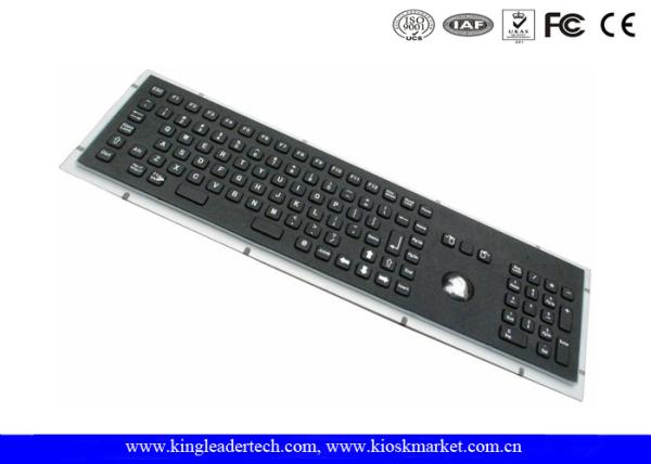 Cheap IP65 Black Dust Proof Keyboard Industrial With Function Keys Number Keypad for sale
