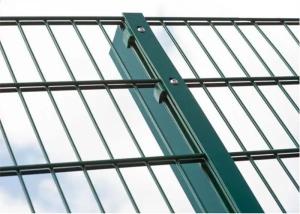 China Hot Dip Galvanized Double Wire Mesh Fence , Durable Metal Mesh Fence Sheet on sale
