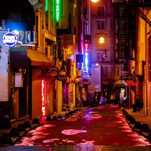 Cheap Digital Interactive Floor Projection Mapping Outdoor Lighting Interactive Floor Projector for sale