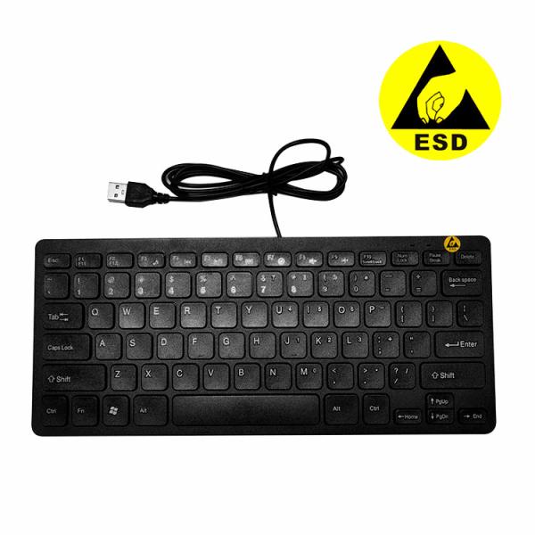 Cheap Lab Cleanroom Use Small ESD Keyboard Antistatic Wired Mini Keyboard for sale