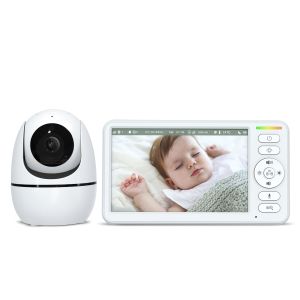 Best HD Baby Monitor with 5000mAh Battery 360° Rotation and 300m Transmission Range for Reliable Infant Monitoring wholesale