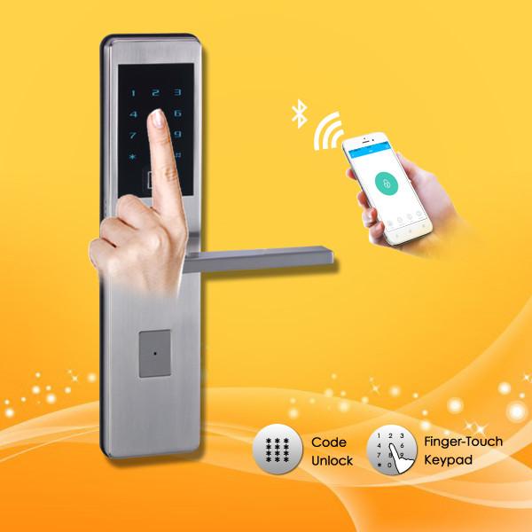 Cheap Keyless Password Door Lock Touch screen first-rate long warranty contactlessly  card door lock for sale