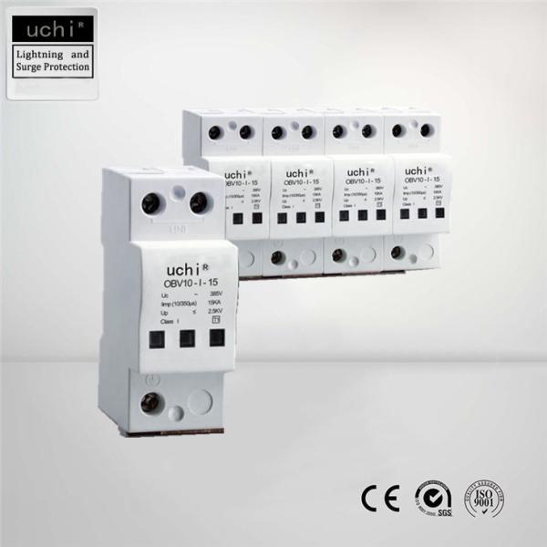 Cheap 385VAC Power Surge Protection Device Nominal Current 60KA ISO9001 Approved for sale