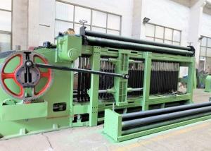 Best Galfan Wire Gabion Box Making Machine 22kw 4300mm Width Double Twist Mesh wholesale