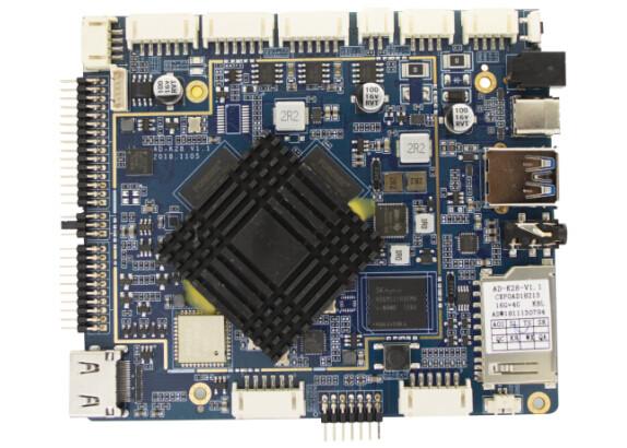 LVDS EDP Display Interface Micro Linux Board , RK3399 GPIO UART TTL Embedded