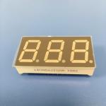 Pure Green 3 Digit Seven Segment LED Display 0.56 " For Instrument Panel