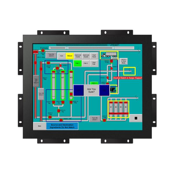 Cheap 12" SVGA Kiosk Touch Screen Monitor Open Frame Lcd Display 350cd/m2 for sale