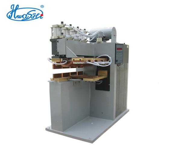 Cheap CE automatic wire mesh welding machine 200mm Refrigerator Wire Shelf Welder for sale